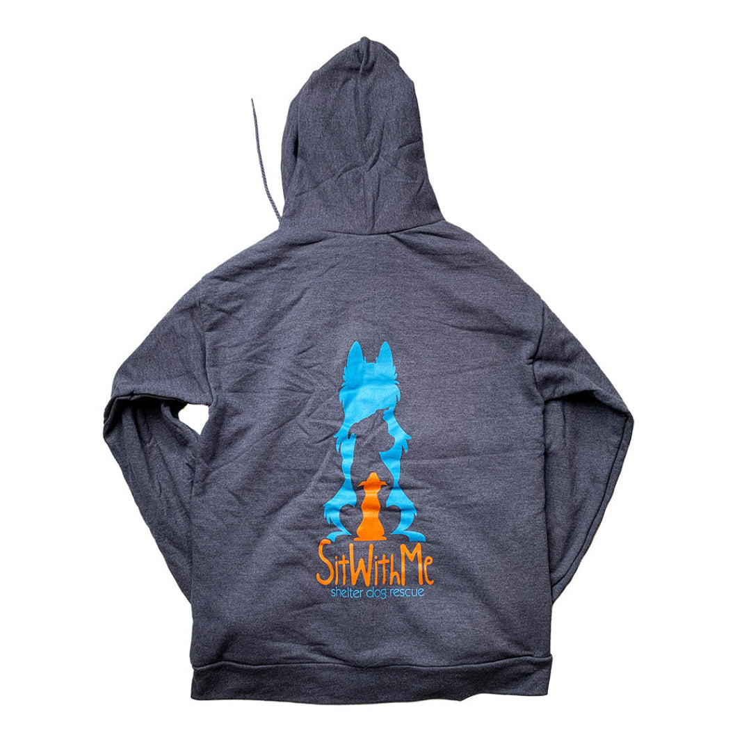 Sit With Me Zip Up Hoodie